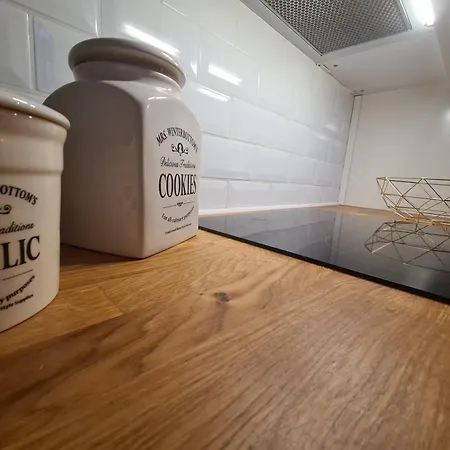 Apartment Away From Stylish Netflix Kitchen