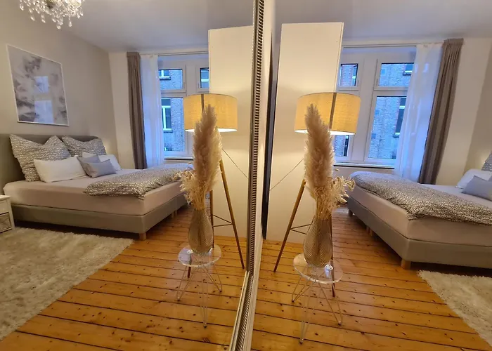 Apartament Away From Stylish Netflix Kitchen Wiesbaden